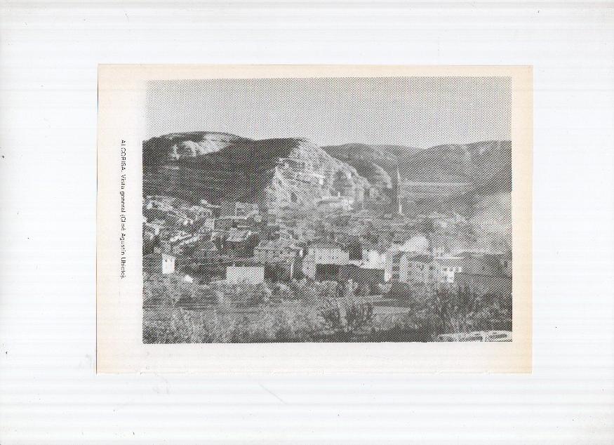 Historia de Aragon: lamina numero 009: Alcañiz (Castillo) y Alcorisa (vista general)