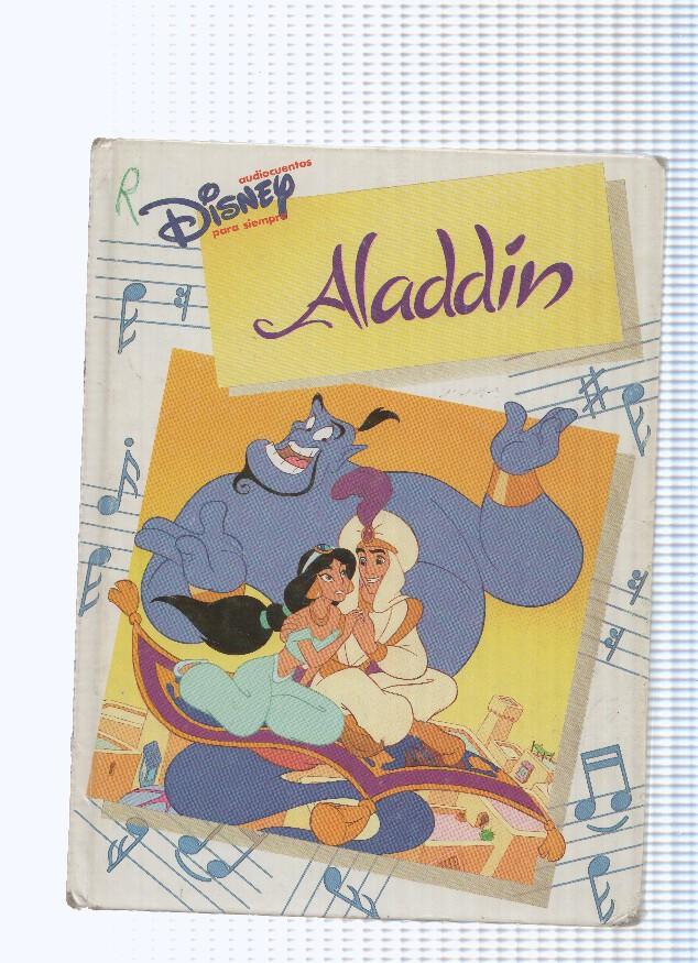 audiocuentos Disney:Aladdin(  NO LLEVA CASSETTE )