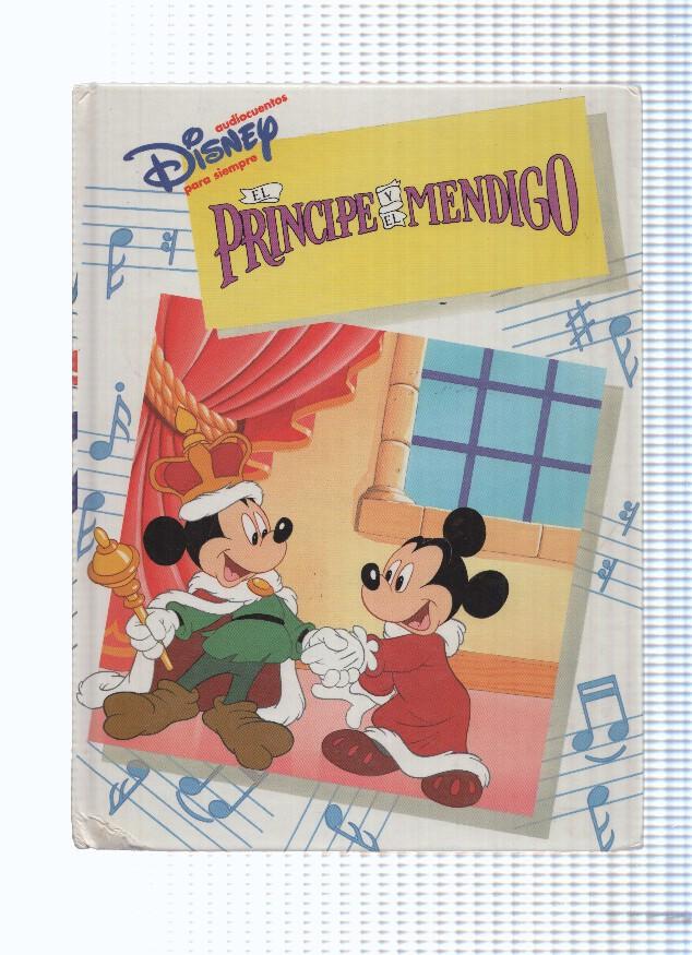 audiocuentos Disney: El Principe y el Mendigo(  NO LLEVA CASSETTE )
