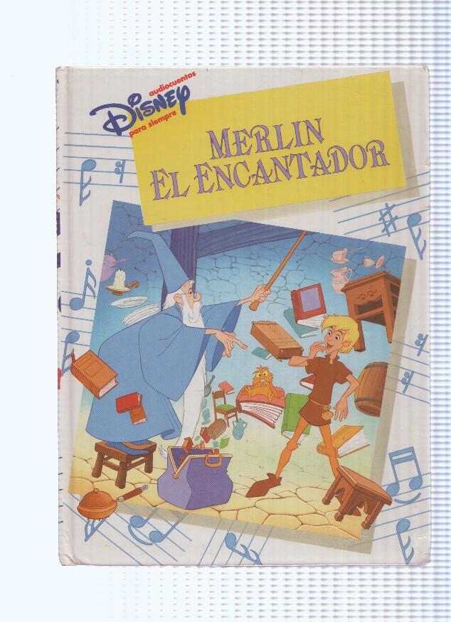 audiocuentos Disney: Merlin El Encantador( NO LLEVA CASSETTE )