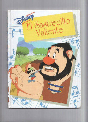 audiocuentos Disney: El Sastrecillo Valiente ( NO LLEVA CASSETTE )