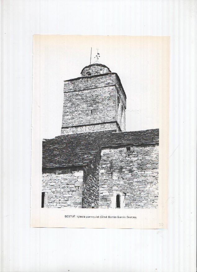 Historia de Aragon: lamina numero 030: Bestue (iglesia parroquial) y Biel (casa particular)