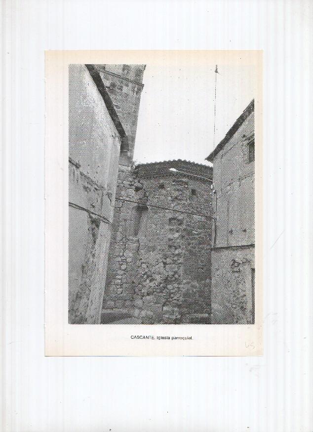 Historia de Aragon: lamina numero 045: Cascante (iglesia parroquial) y Caspe (caliz del compromiso)