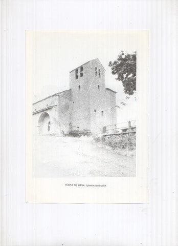 Historia de Aragon: lamina numero 059: Viver de la sierra (iglesia parroquial) y Yebra de Basa (iglesia parroquial)