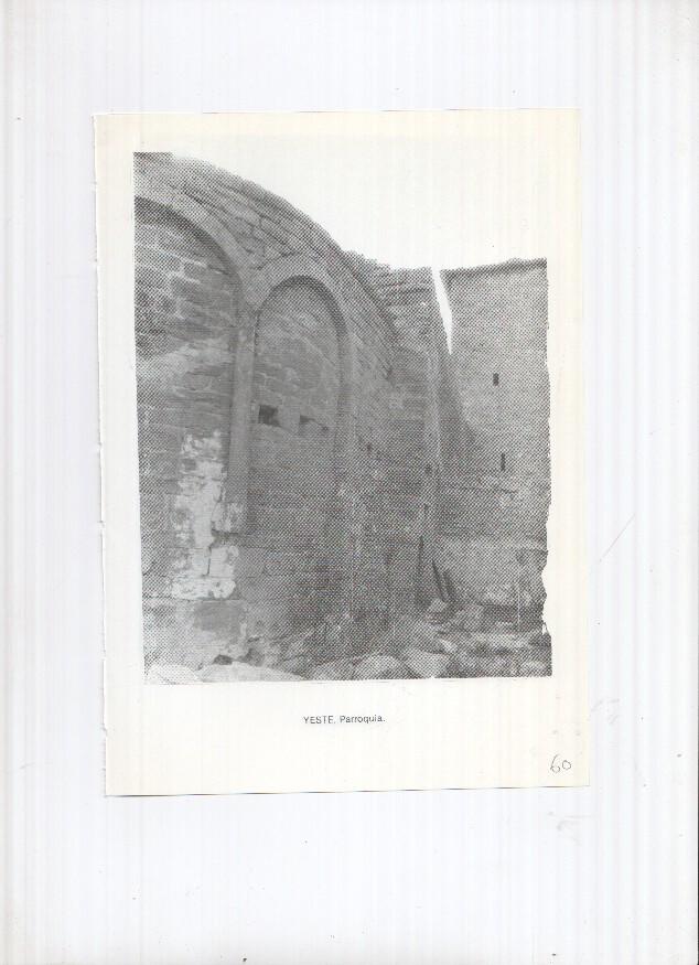 Historia de Aragon: lamina numero 060: Yeste (parroquia) y Zaidin (murallas)