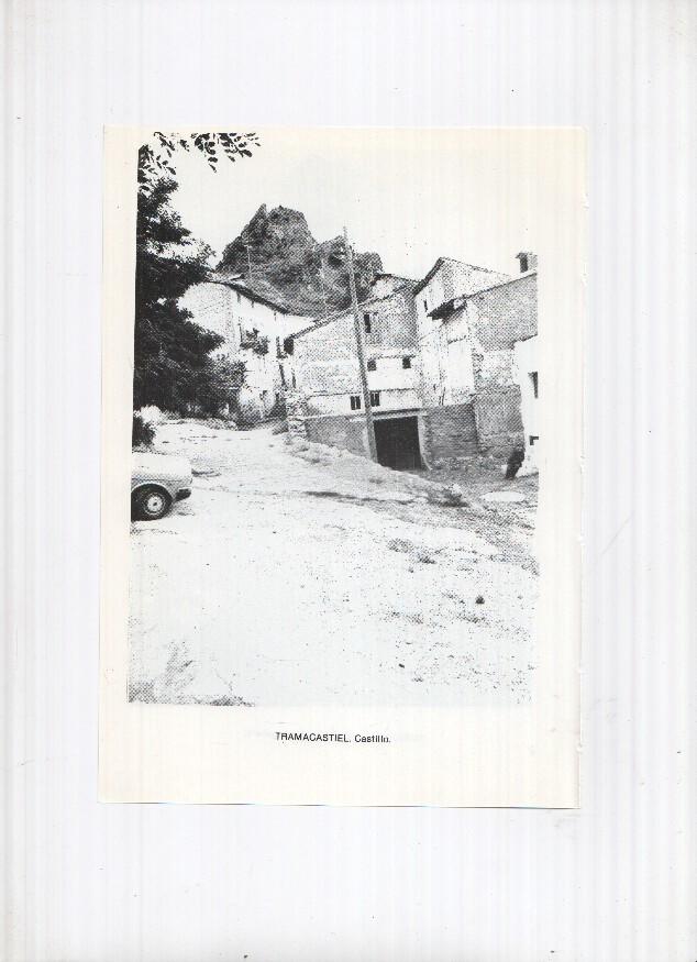 Historia de Aragon: lamina numero 067: Torrijo de la Cañada (vista general) y Tramacastiel (castillo)