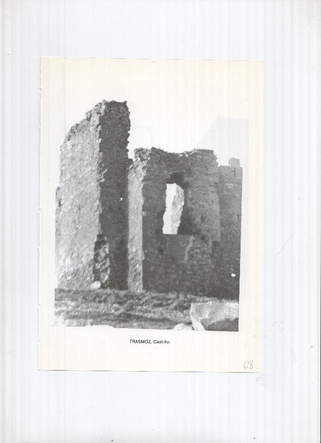Historia de Aragon: lamina numero 068: Trasmoz (castillo) y Triste (calle del pueblo)