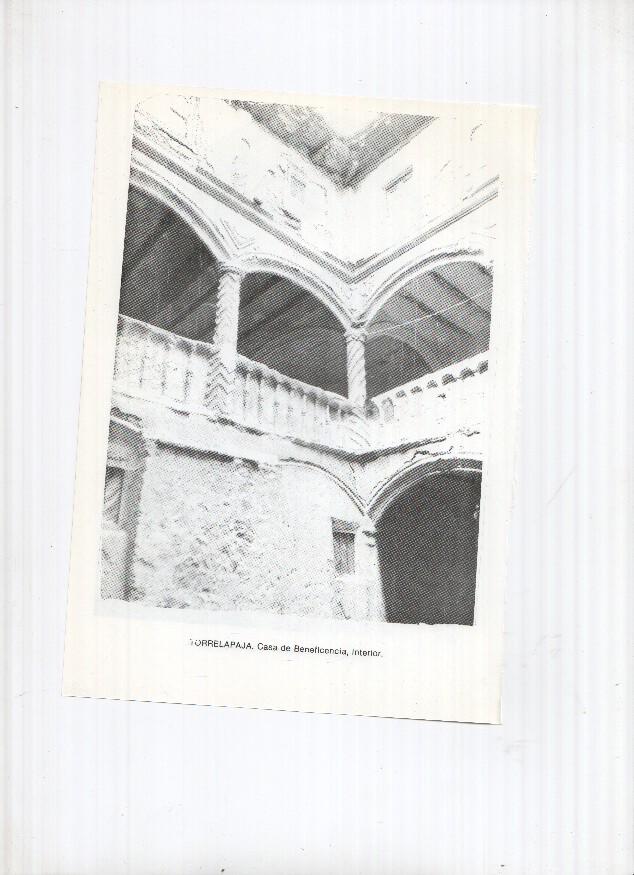 Historia de Aragon: lamina numero 069: Torralbilla (puerta iglesia parroquial) y Torrelapaja (interior casa beneficencia)