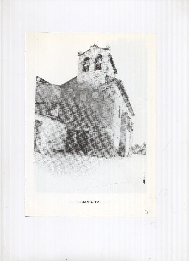 Historia de Aragon: lamina numero 074: Tabernas (iglesia) y Tabuenca (puerta de las murallas)