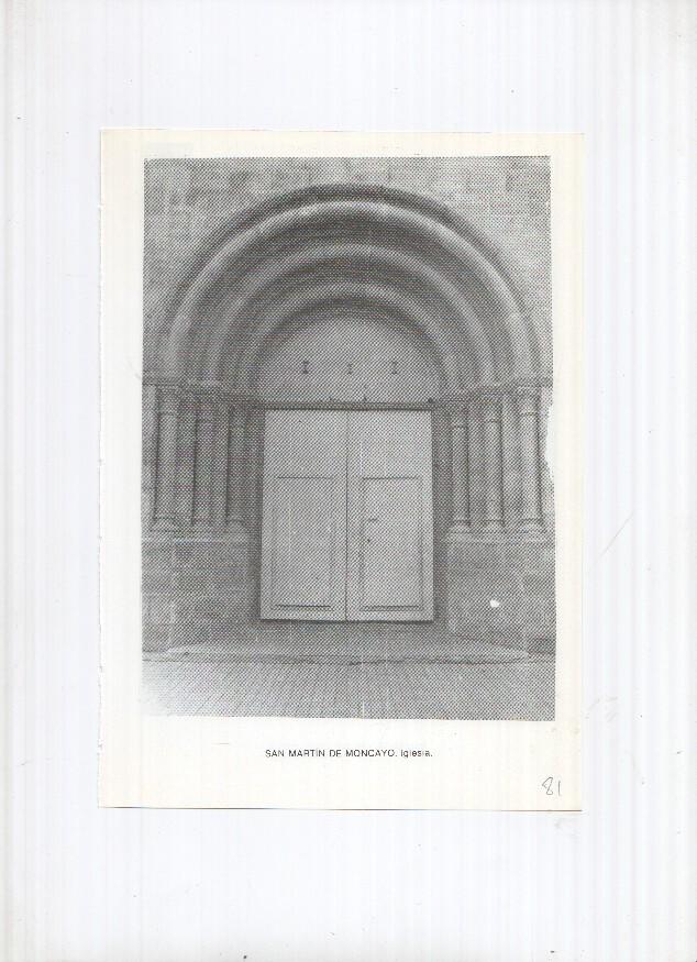Historia de Aragon: lamina numero 081: San Martin de Moncayo (iglesia) y San Mateo de Gallego (iglesia)