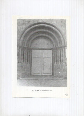 Historia de Aragon: lamina numero 081: San Martin de Moncayo (iglesia) y San Mateo de Gallego (iglesia)