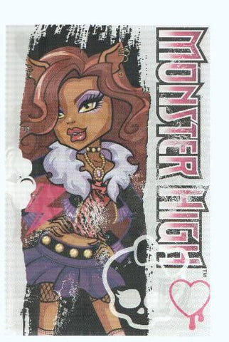 Photocards: MONSTER HIGH, Numero 009: Clawdeen Wolf (Panini 2011)