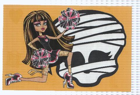 Photocards: MONSTER HIGH, Numero 013: Cleo de Nile (Panini 2011)