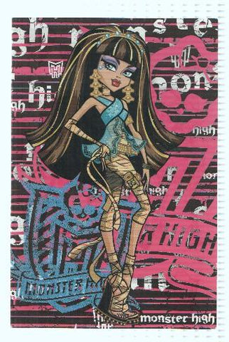 Photocards: MONSTER HIGH, Numero 014: Cleo de Nile (Panini 2011)