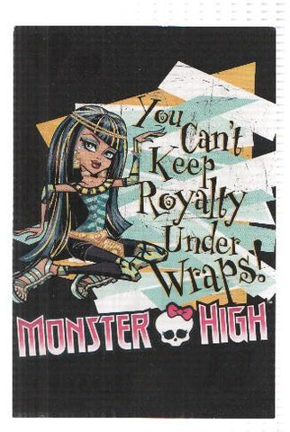 Photocards: MONSTER HIGH, Numero 018: Cleo de Nile (Panini 2011)