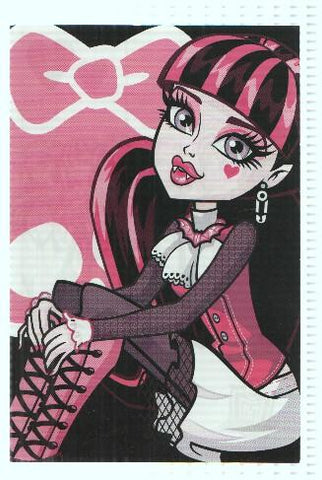Photocards: MONSTER HIGH, Numero 020: Draculaura  (Panini 2011)