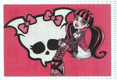 Photocards: MONSTER HIGH, Numero 023: Draculaura  (Panini 2011)