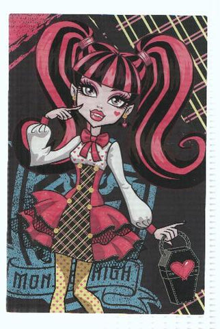 Photocards: MONSTER HIGH, Numero 025: Draculaura  (Panini 2011)