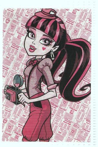 Photocards: MONSTER HIGH, Numero 026: Draculaura  (Panini 2011)