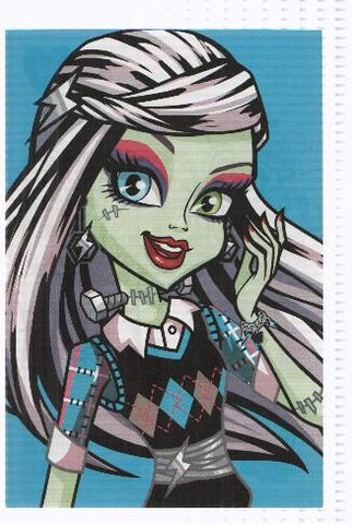 Photocards: MONSTER HIGH, Numero 029: Frankie Stein  (Panini 2011)