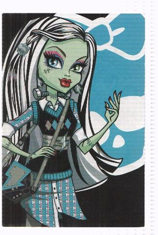 Photocards: MONSTER HIGH, Numero 030: Frankie Stein  (Panini 2011)