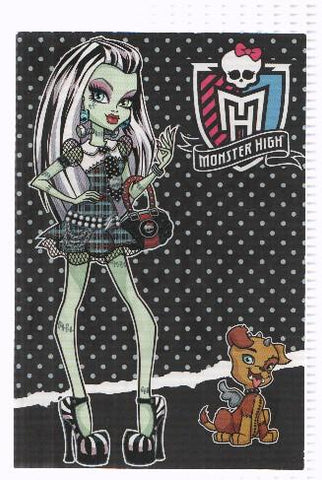 Photocards: MONSTER HIGH, Numero 032: Frankie Stein  (Panini 2011)