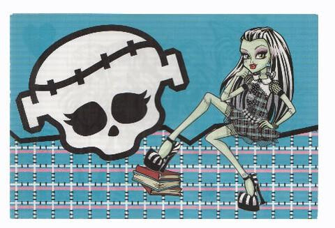 Photocards: MONSTER HIGH, Numero 033: Frankie Stein  (Panini 2011)