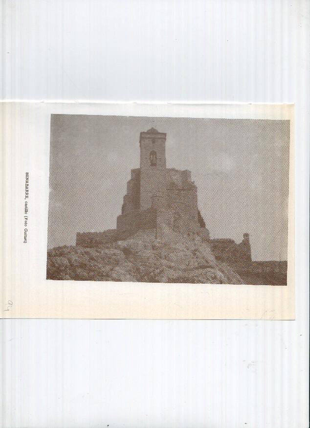 Historia de Aragon: lamina numero 094: Benabarre (castillo) y Abizanda (castillo)