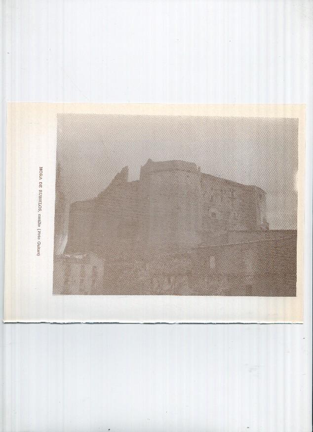 Historia de Aragon: lamina numero 098: Albarracin (vista general) y Mora de Rubielos (castillo)