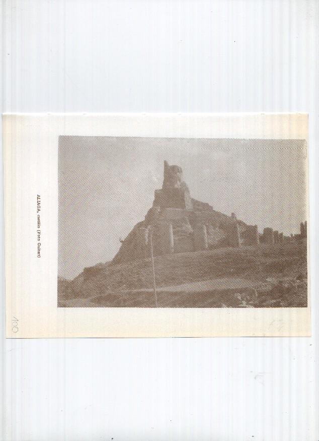 Historia de Aragon: lamina numero 100: Aliaga (castillo) y Castellote (castillo)