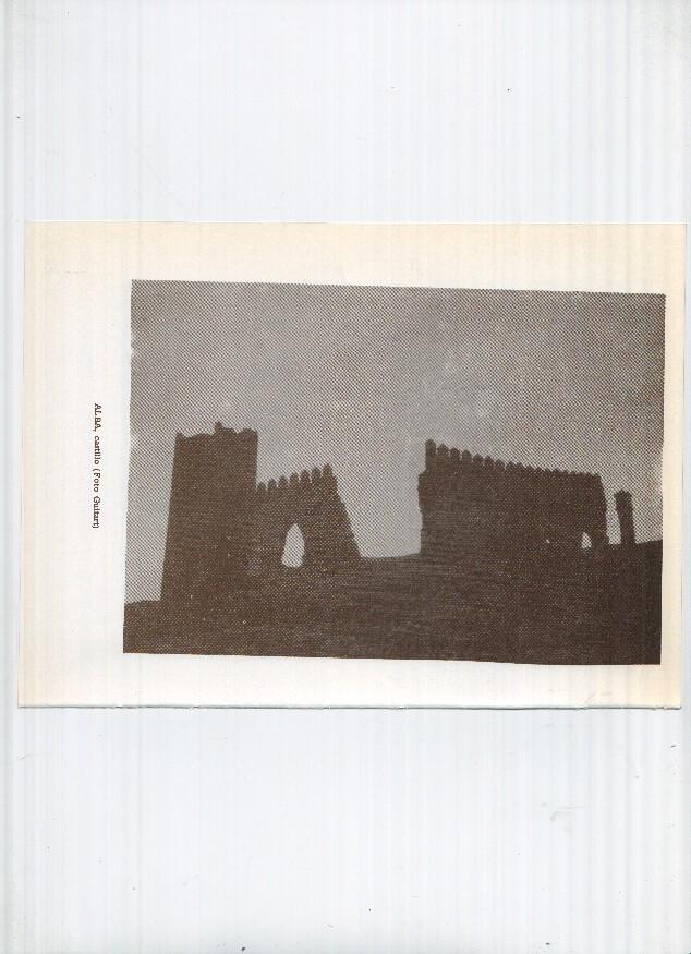 Historia de Aragon: lamina numero 103: La hoz de la vieja (castillo) y Alba (castillo)