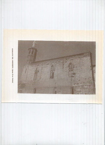 Historia de Aragon: lamina numero 105: Huesa del comun (castillo) y Albalate del arzobispo (iglesia)