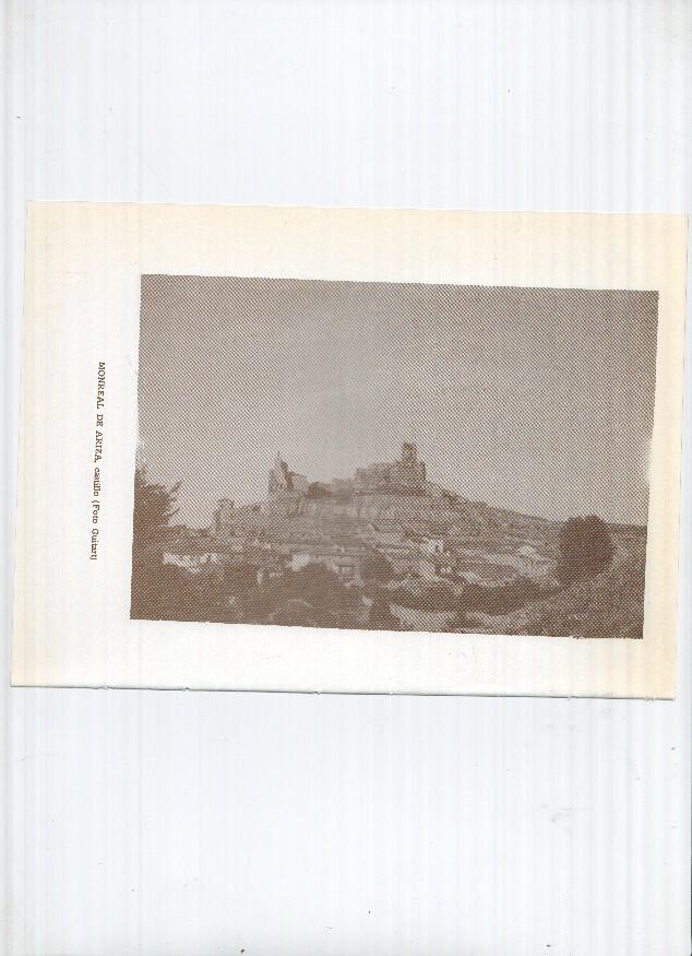 Historia de Aragon: lamina numero 108: Bijuesca (castillo) y Monreal de Ariza (castillo)