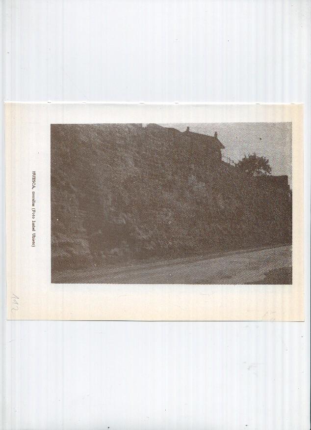 Historia de Aragon: lamina numero 112: Huesca (murallas) y Huesca (murallas)