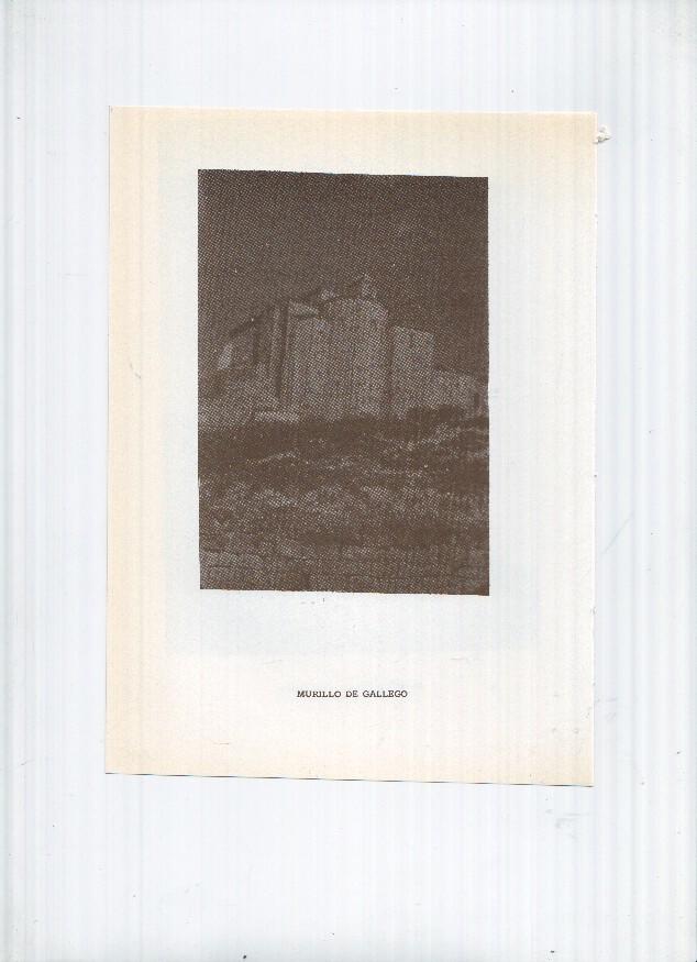 Historia de Aragon: lamina numero 119: Fantova (castillo) y Murillo de Gallego