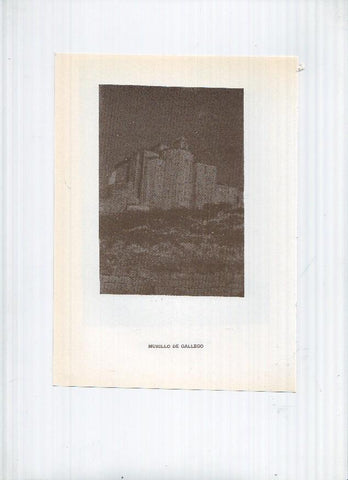 Historia de Aragon: lamina numero 119: Fantova (castillo) y Murillo de Gallego