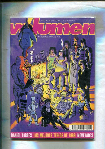 Fanzine: Volumen uno numero 09: Daniel Torres-los mejores tebeos de 1999, etc