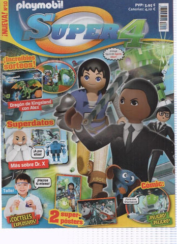 Revista: PLAYMOBIL SUPER 4: Numero 10 (Bauer Media Group 2017)