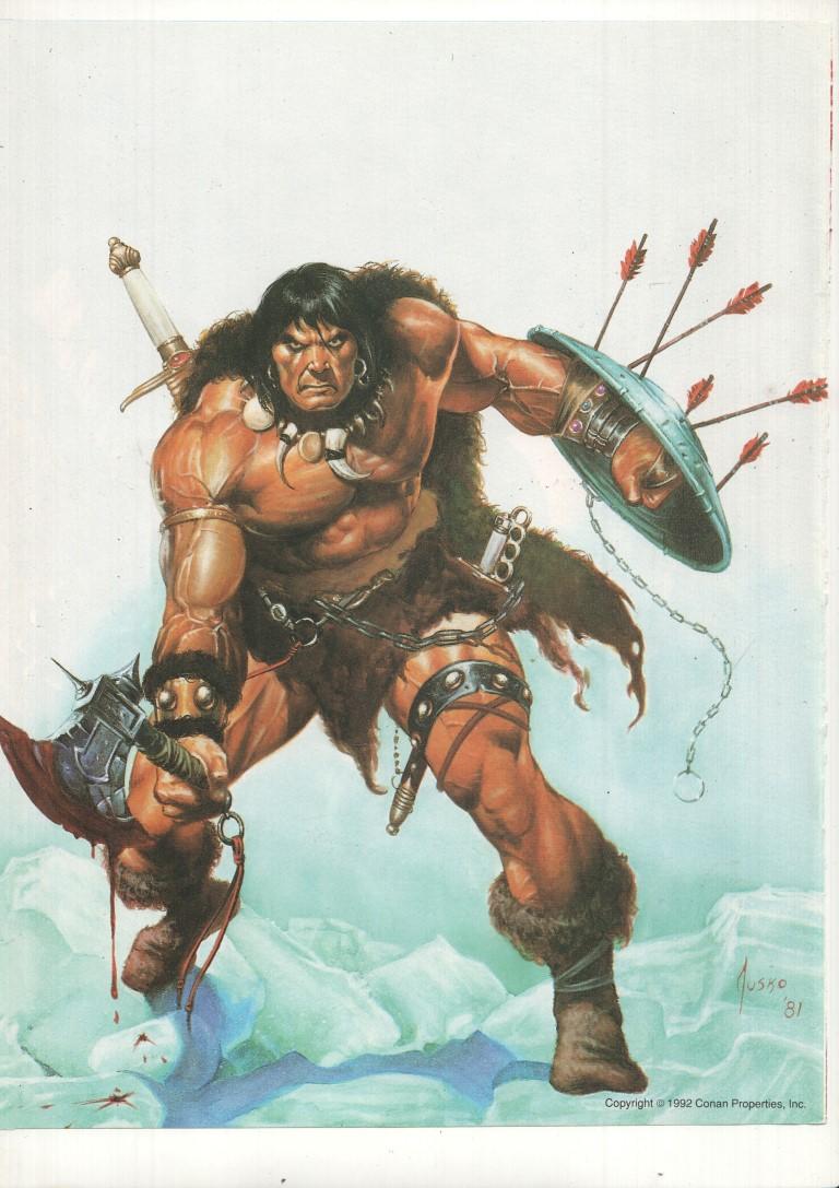 Poster CONAN (27,5cm x 21,5cm) a doble cara: Numero 02
