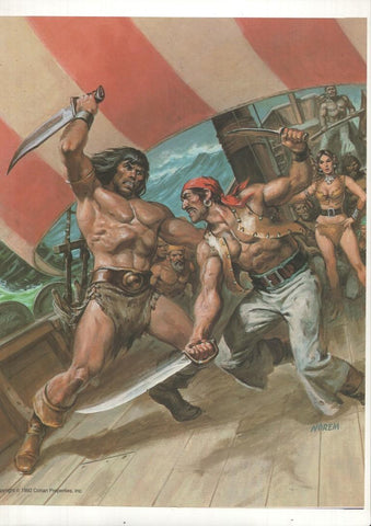 Poster CONAN (27,5cm x 21,5cm) a doble cara: Numero 03
