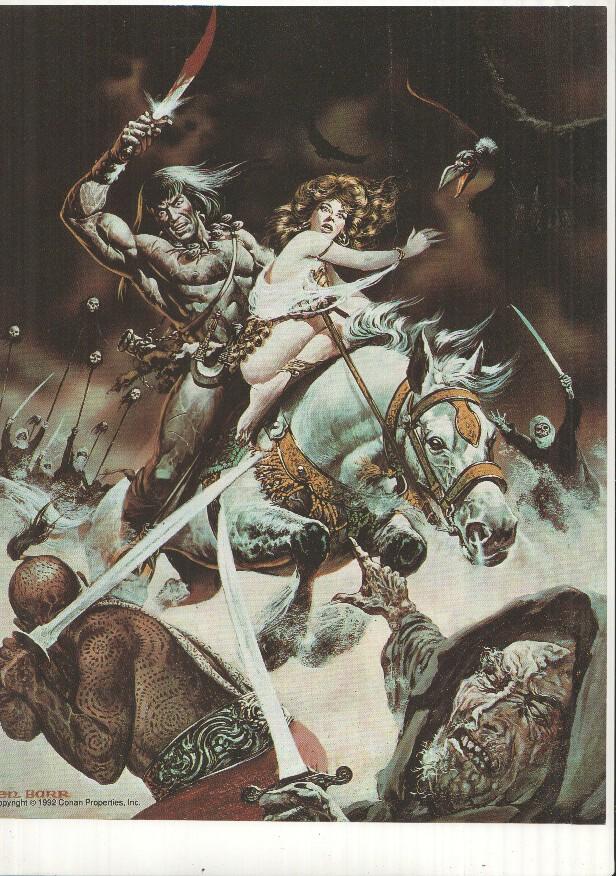 Poster CONAN (27,5cm x 21,5cm) a doble cara: Numero 08