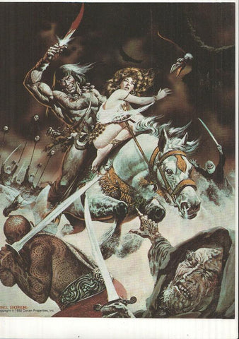 Poster CONAN (27,5cm x 21,5cm) a doble cara: Numero 08