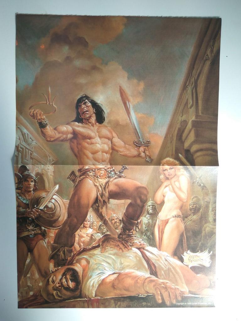 Poster CONAN (40cm x 27,5cm) a doble cara: Numero 01