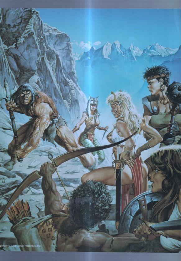 Poster CONAN (21,5cm x 27,5cm) a doble cara: Numero 08