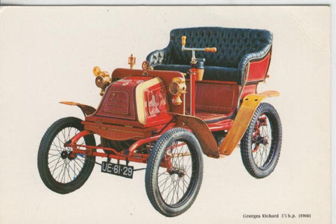 Postal 08105 : Automovil Georges Richard 3,5 h.p.