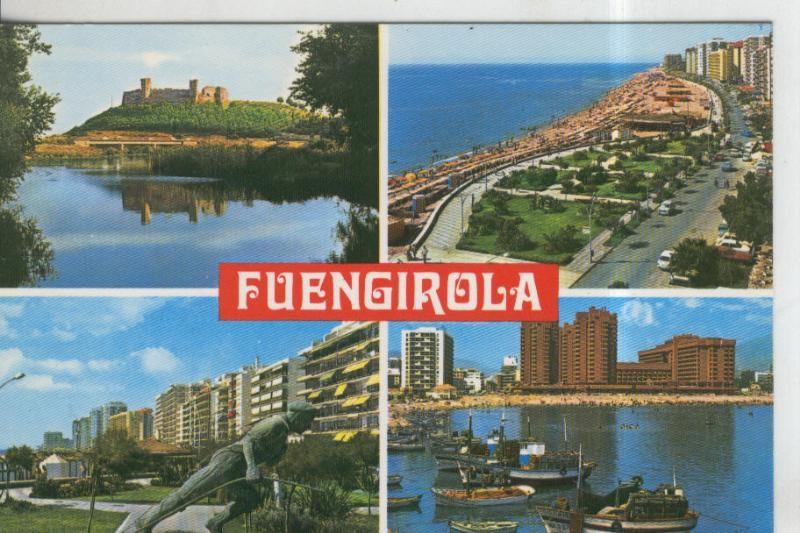Postal 009811: Vistas varias de Fuengirola en Malaga