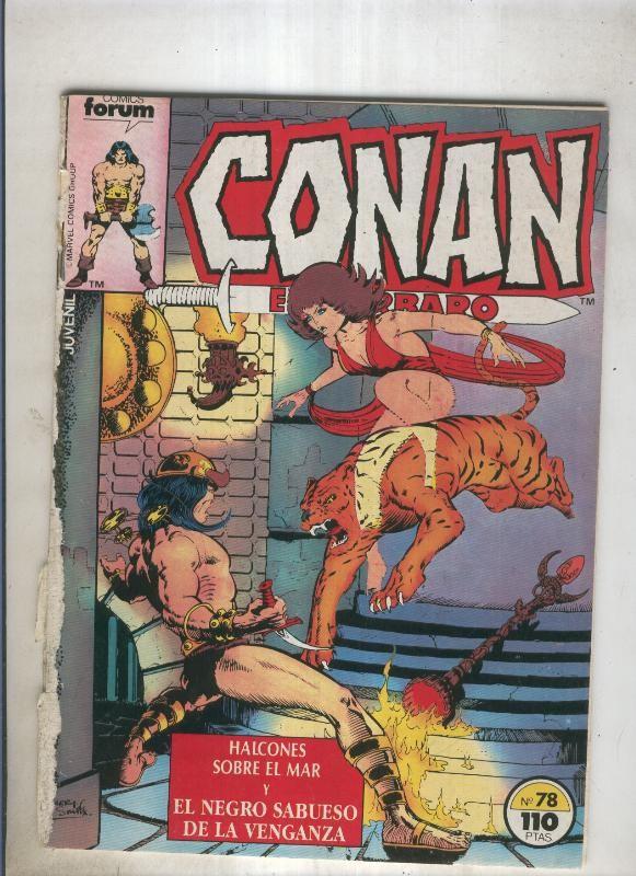 Conan el Barbaro primera edicion numero 078 (numerado 2 en trasera)