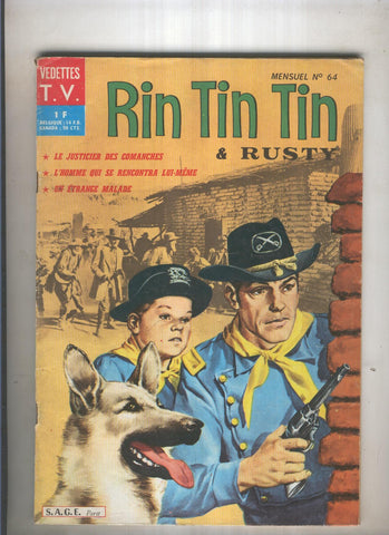 RIN TIN TIN ET RUSTY Numero 064: Le justicier des comanches