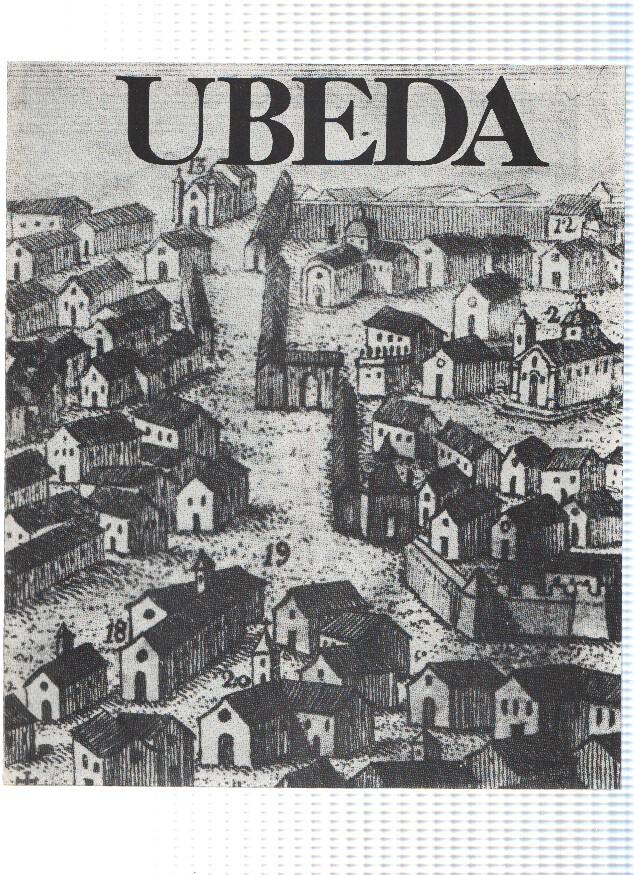 Desplegable: Vistas de UBEDA,  49cm X 42cm - COCA COLA Patrimonio Artisctico I (1975)  