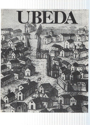 Desplegable: Vistas de UBEDA,  49cm X 42cm - COCA COLA Patrimonio Artisctico I (1975)  